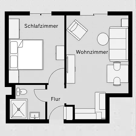 Inselkoje - Gemuetliche Und Familienfreundliche 2 Zimmer Wohnung Mit Parkplatz Apartment